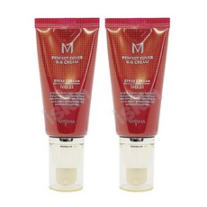 미샤 M 퍼펙트 커버 비비크림 50ml 23호 X 2개, 23호 자연스러운베이지