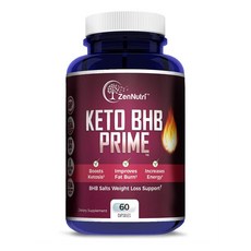 ZenNutri 젠뉴트리 60캡슐 지방태우기 커팅베이스 탄수화물컷팅제 근손실 방지, 1mg, 1개