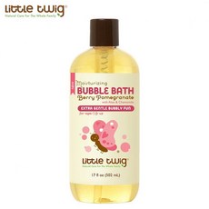 주식회사크레피 리틀트위그 베리 포메그래니트 버블 바쓰 17oz -502ml 유아 입욕제, 1