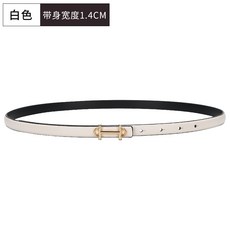 여성벨트 심플 코디하기쉬운 트림피 블랙색 가는가죽끈 여성데님 바지서양 바지벨트 스타일리쉬 장식 매리연결 옷치마