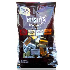 HERSHEY'S Hershey's Nuggets 허쉬 너겟 어쏘트먼트 초콜릿 1.47kg 145개입, 1470g, 1개