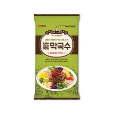 샘표 쟁반비빔 막국수, 126g, 1개