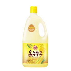 오뚜기 옥수수유, 5개, 1.8L