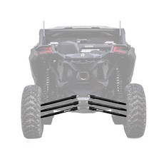 SuperATV Can-Am Maverick X3 162.6cm(64인치) 터보/X RC/X MR/X DS/MAX용 튼튼한 원형 튜브 후면 반경 암/로드 (아래 부품 참조) - 완, SuperATV Can-Am Maverick X3 16, 1개