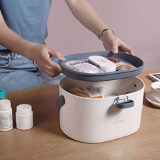 알람 상자 그레이 용함 알 한달 약 응급 일회용 키트 처치 캐릭터 구급 약보관 낭 통 가방 미니함 미니 약 처치키트 요일별 방수 상비약 휴대용산소통 비상 요일 가정 주사 일주일 휴대용산소마스크 휴대용산소캔 휴대용 밴드 약통 용품 키즈 세연정통00013 약통 구급함, SY 1