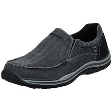 Skechers mens Expected Avillo Moccasin Black 10.5 US 스케쳐스 남성 예상 아빌로 모카신 블랙 10.5 미국
