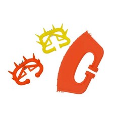 코걸이 송아지 젖떼기 코뚜레 모유방지 농가 축산, 부채꼴 코 찌르기 5개, 1개