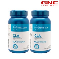 [GNC] CLA 공액리놀레산 (100캡슐) 50일분 x2개, 100캡슐, 2개