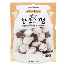 강아지 이갈이 잔존유치 방지 오리살 미니 딩고껌 15p, 1개