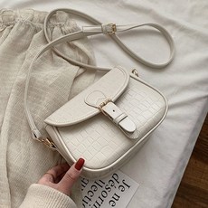 어블루문 와니 파이톤 벨트버클 클로스백