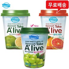 테이크 얼라이브 250mlx12컵(자몽4+오렌지4+머스캣4), 250ml, 12개