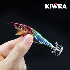 키우라 어택에기 아발론2 60mm 2024업그레이드ver 수평 레이져 쭈꾸미 갑오징어 문어, 키우라어택 05.블루(1개), 1개, 60g