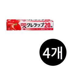 일본 NEW 크레랩 미니 주방 비닐랩, 4개