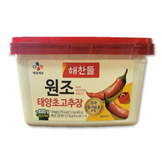 해찬들 맛있게 매운 태양초 골드 고추장1.5kg+400g, 1개