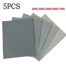 원형사포 전동사포 5pcs 모래 종이 2000 2500 3000 5000 7000 습식, 회색, 01 Grey