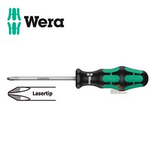 [WERA] 베라 십자드라이버 베라 드라이버 레이저팁 350-PH1x80mm (008710), 1개