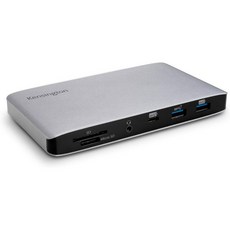 Kensington SD2500T Thunderbolt 3 및 Windows Book Surface용 USB-C 도킹 스테이션 듀얼 4K 60W PD