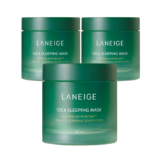 라네즈 슬리핑 마스크 수분 나이트 수면 팩 크림 fresh 시카 60ml 3EA, 3개