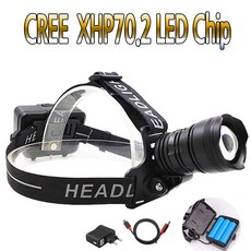 Jsandco-XHP70.2칩 충전식 LED 랜턴 헤드랜턴 MAX4900 DJD17--jc, 이상품보내주세요!!, 이상품보내주세요!!