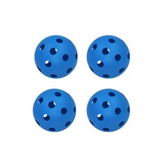 아이스하키 장비 필드 플로어볼 플라스틱 스틱 볼 거리 야외 스포츠 연습 퍽, 3.4 Blue