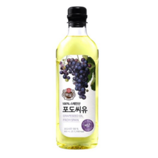 백설 포도씨유, 900ml, 4개