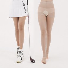 엔조이핏 15D 여성 골프스타킹 밑트임 2매입 UV 자외선차단 올풀림방지