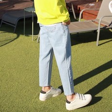 테이퍼드핏청바지