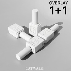(1+1행사중) 젤네일 캣워크 국민 클리어젤 오버레이젤 18ml, 2개(1+1행사)