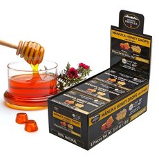 HONEY DROPLET ] UMF™15+ MG 512+ 100프로 마누카 허니 드롭 뉴질랜드에서 온 한 프리미엄 성분 1개 12팩 오리지널 맛 140226, 18g