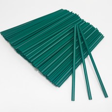 커피스틱 벌크포장 15cm 초록색 1000개, 1팩