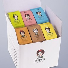 김이상궁 5가지맛 조미김 30봉 1박스 광천김 도시락 집들이선물 맥주안주, 1box, 120g