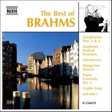 작곡가 베스트 음악 시리즈 - 브람스 (The Best of Brahms) : 교향곡 1번 4번 대학축제 서곡 헝가리 춤곡 피아노 협주곡 자장가