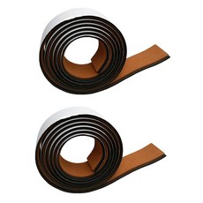 ZLD 2x240x5.8cm 거품 바다 배 갑판 티크 마루 장 매트 가장자리 지구, As Described