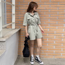 린넨점프수트남자