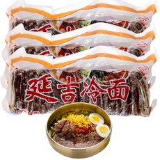 <중화국제>중국식품 메밀 연길냉면 중국냉면 10인분냉면 연변냉면, 2kg, 3개