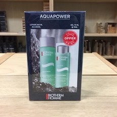 비오템 아쿠아파워 토너 200ml +모이스춰라이저 75ml 세트, 1개, /TM127900 (아쿠아파워 스킨+로션 2종)