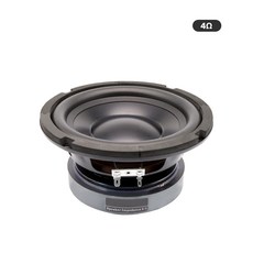 AIYIMA 6.5인치 사운드 앰프 스피커 4옴/8옴 100W 서브우퍼 스피커 HiFi 라우드 스피커 홈시어터 자동차 오디오용, 4옴 스피커
