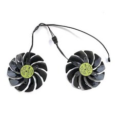 호환 노트북 CPU 쿨러 냉각 GIGABYTE GTX 1070 AORUS RX 570 580 RX570 RX580 비디오 카드 팬용 오리지널 팬 PLD09210S12HH T1292, 없음, 없음, 2) T129215SU