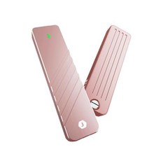 장우컴퍼니 장우컴퍼니 i9 pro 로즈골드 USB 3.1 C타입 10G M.2 NVMe SSD 외장케이스, 1, 1개