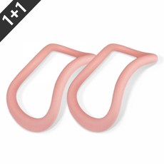 [폭스밸리] 라인링 필라테스링 요가링 하드 1+1 베이비핑크, 단품