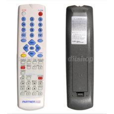 파트너 아남 전용 일반 TV 및 VTR 사용가능 리모컨 DVD PT-5000, PT-5000-1개