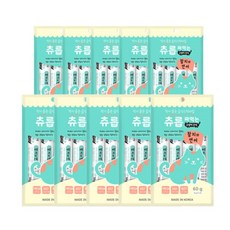 츄릅 짜먹는 참치와연어60g 10개묶음/고양이간식/츄르