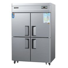 [우성] 업소용냉장 냉동고 우성기업 직냉식 45박스 냉장2칸 냉동2칸 CWS-1242RF, 아날로그/올스텐