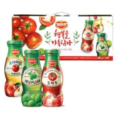 델몬트 행복을 가득담아 180mlx12병x4각 선물용음료 병문안음료, 미들퐁 쿠팡 1, 180ml, 델몬트 음료세트