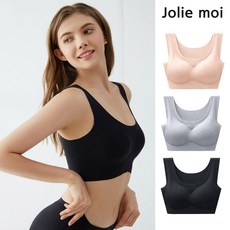 줄리모아 여성 에어볼륨 노와이어 브리드 라이트 심리스브라(M-2XL)