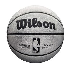 윌슨 WILSON NBA 얼라이언스 시리즈 농구 - 골드 에디션 정품보장, Platinum Edition, Size 7 - 29.5