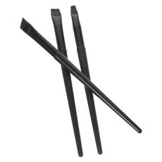 발루에 3pcs 아이라이너 브러시 눈썹 컨실러 도구 십대 소녀 메이크업 비스듬한 아이래쉬 인조 섬유 블랙, 발루에 3pcs 아이라이너 브러시 눈썹 컨실러 도구 십, 1개