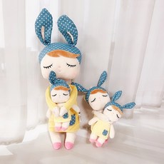 Metoo 봉제 인형 키트 4pcs 박제 완구 1pcs 34CM 1pcs 18CM 2pcs 15CM 귀여운 안젤라|인형|, 1개, 단일, 04