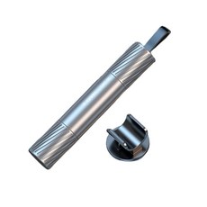 X6HF 자동차용 인명 구조 망치 간단한 유리 파괴 및 안전 벨트 절단 장치 단순, 1.Silver, 1개