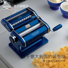 가정용 수동 제면기 자가 메밀국수 칼국수기계 반죽기 마카토 이탈리아 수입분체식 프레스 가정용 수동스, 01 적색분체식(관제 플래그 방중 금속 특허